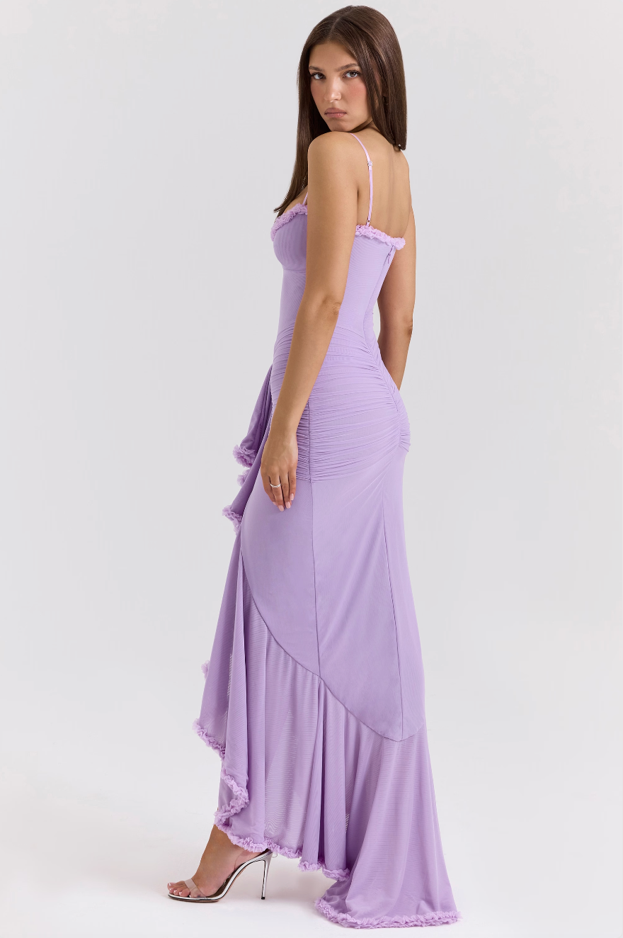 Women Maxi Dress Ruched