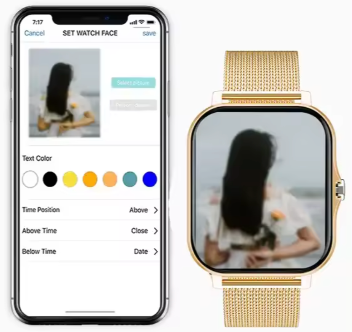 Thea | Women's Smartwatch | Heart Rate, Sleep & Health Tracker | IP67
