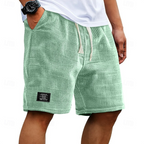 Women Shorts Casual Waffle Textured Lightweight Breathable Fabric