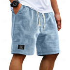 Women Shorts Casual Waffle Textured Lightweight Breathable Fabric