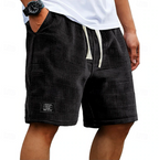 Women Shorts Casual Waffle Textured Lightweight Breathable Fabric