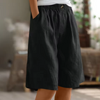 Ivy | Women's Summer Shorts | Relaxed Fit, Elastic Waistband | Lightweight