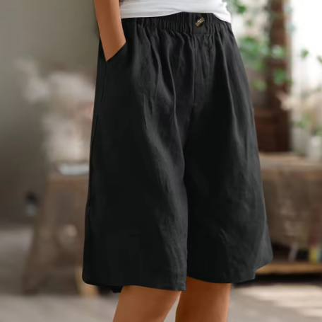 Ivy | Women's Summer Shorts | Relaxed Fit, Elastic Waistband | Lightweight