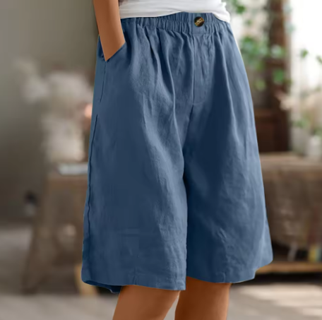 Ivy | Women's Summer Shorts | Relaxed Fit, Elastic Waistband | Lightweight