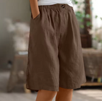 Ivy | Women's Summer Shorts | Relaxed Fit, Elastic Waistband | Lightweight