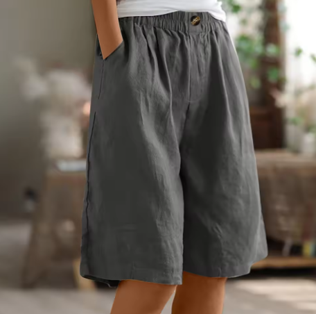 Ivy | Women's Summer Shorts | Relaxed Fit, Elastic Waistband | Lightweight