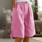 Ivy | Women's Summer Shorts | Relaxed Fit, Elastic Waistband | Lightweight