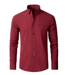 Men's Dress Shirt | Wrinkle-Free Stretch, Slim Fit | Maren