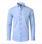 Men's Dress Shirt | Wrinkle-Free Stretch, Slim Fit | Maren