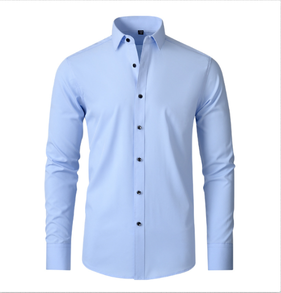 Men's Dress Shirt | Wrinkle-Free Stretch, Slim Fit | Maren