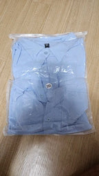 Men's Long Sleeve Cotton Shirt | Korean Style Casual Loose Fit