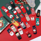 Sock Advent Calendar 24 Pairs Unisex Long Short Socks Gift Box Set