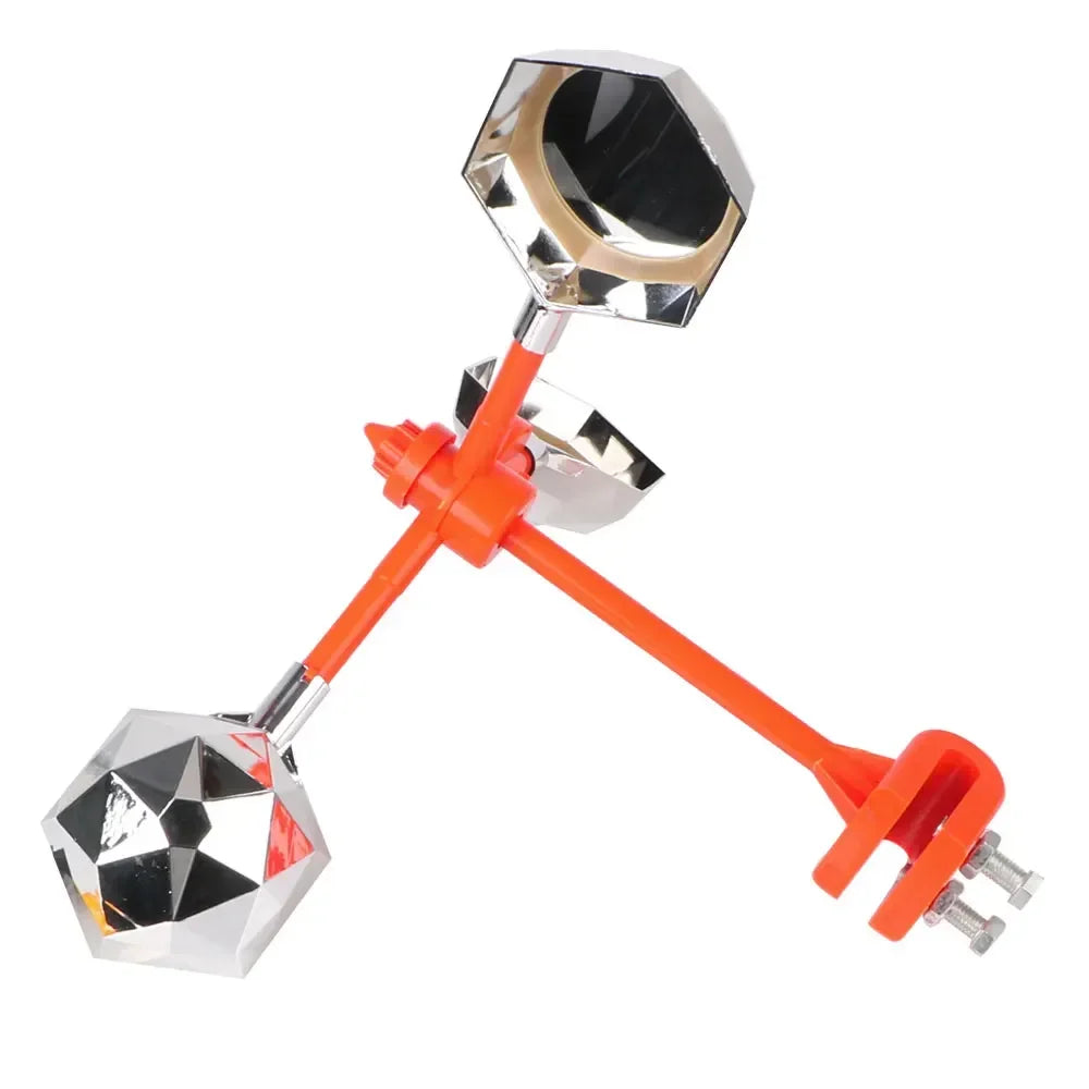 Solar Animal Repeller for Birds 360 Rotating Reflective Sound