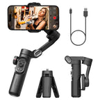 Willa | Smartphone Gimbal Stabilizer | 3-Axis, AI Tracking, Face Detection | Black