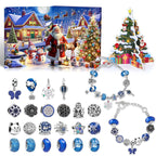 Charm Bracelet Advent Calendar 24 Piece Christmas Countdown Set