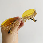 Wynne | Glitter Sunglasses | Festival & Party, Eye-Catching | 6 Colors