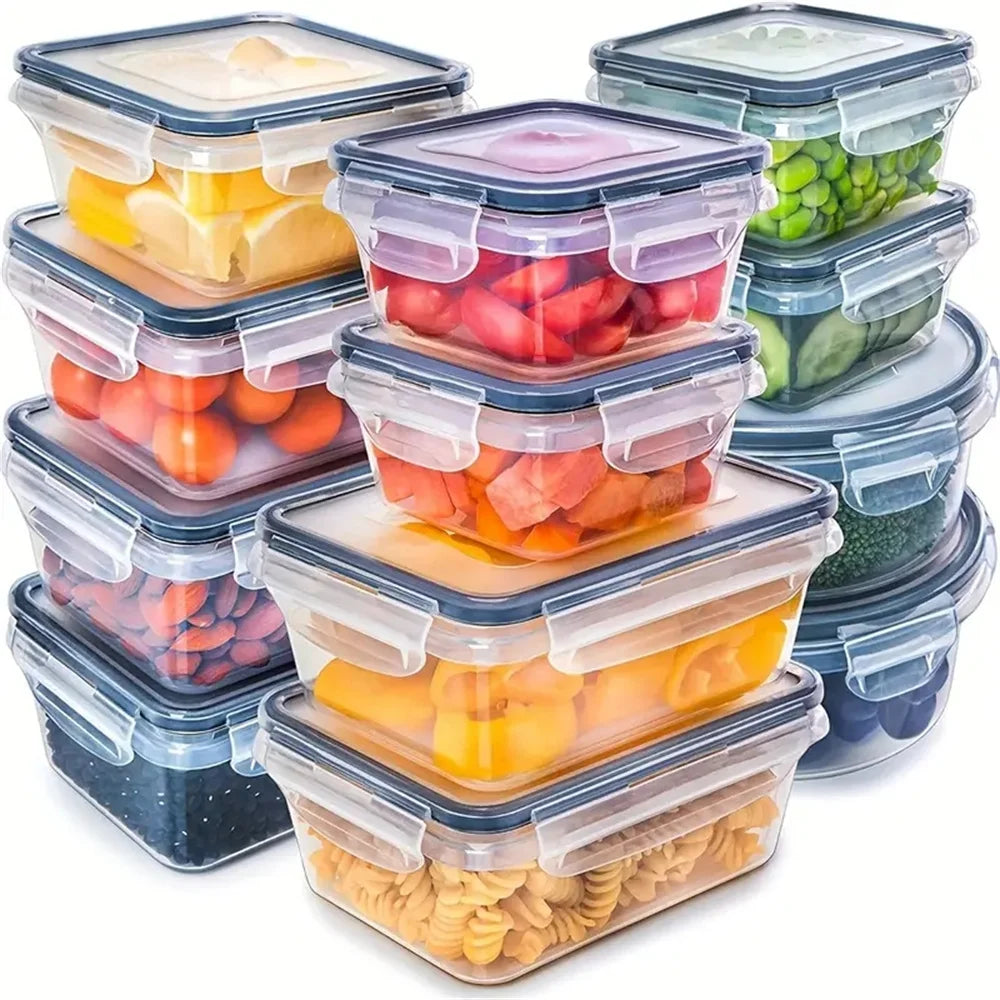 Uma | Food Storage Containers | 12-Piece Set, BPA-Free, Airtight Lids