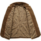 Xanthe | Men's Corduroy Blazer | Smart Casual, Autumn Winter | Brown, Olive, Blue