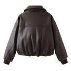 Women Oversized Bomber Jacket