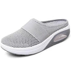 Women Orthopedic Shoes Slip On Sandals Breathable Mesh Air Cushion