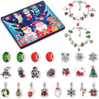 Jewelry Advent Calendar 24 Days Christmas Countdown Ring Necklace Earrings