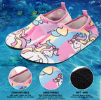Kids Water Shoes Girls Anti Slip Quick Dry Lightweight Printed