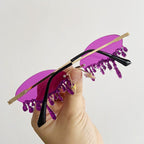 Wynne | Glitter Sunglasses | Festival & Party, Eye-Catching | 6 Colors