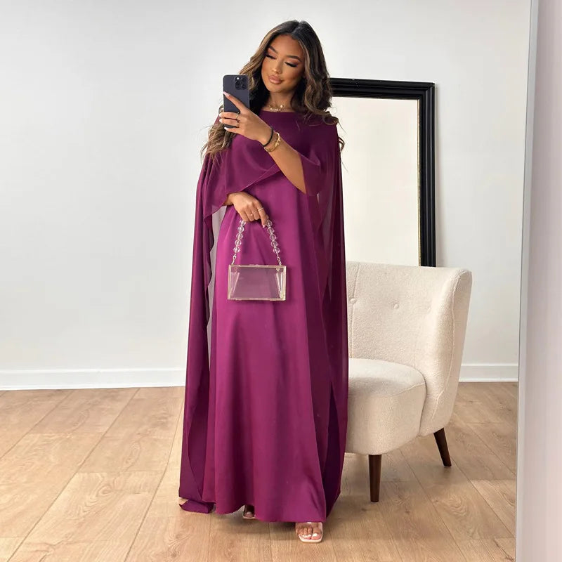 Women Cocktail Dress Satin Slim Fit | Sage