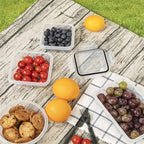 Uma | Food Storage Containers | 12-Piece Set, BPA-Free, Airtight Lids