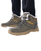 Men Lined Winter Boots Anti Slip