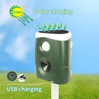 Cosima | Animal Repellent | 360° Ultrasonic, Solar Powered | 3-in-1