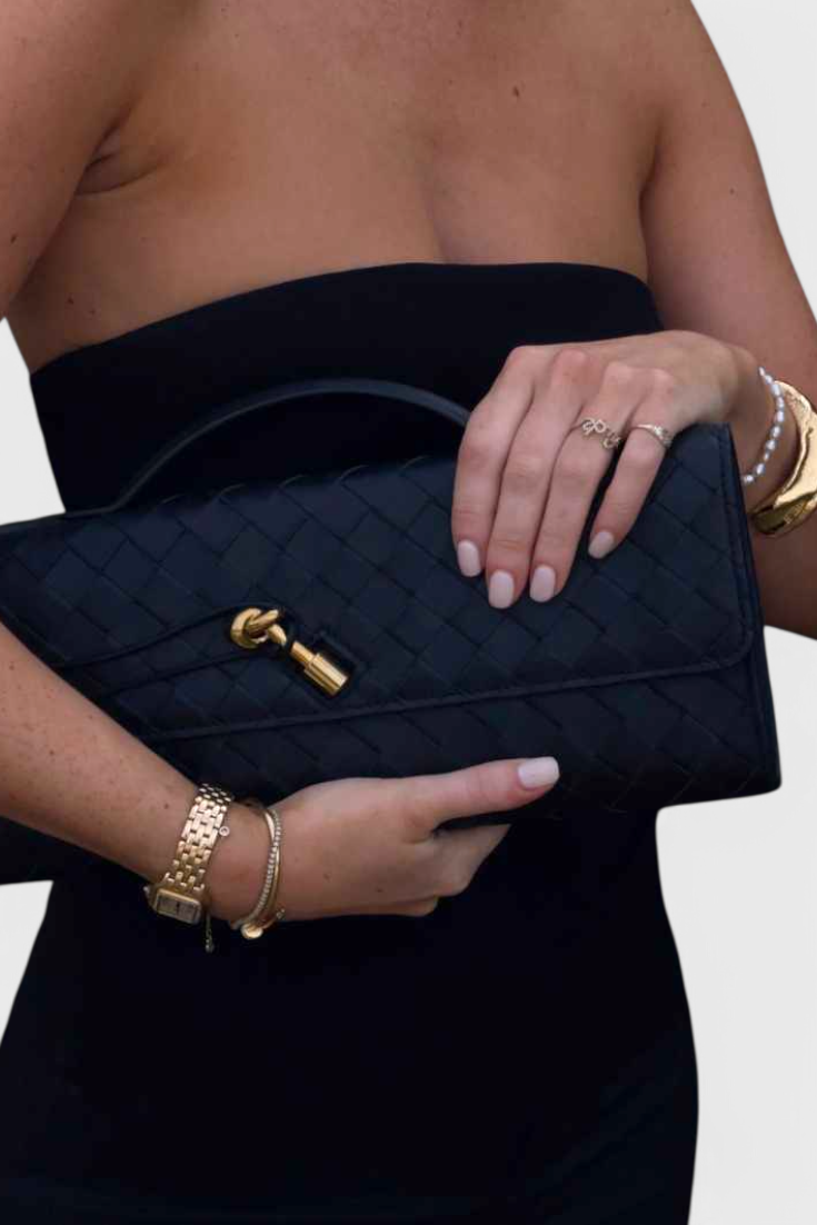 Women Baguette Clutch Bag
