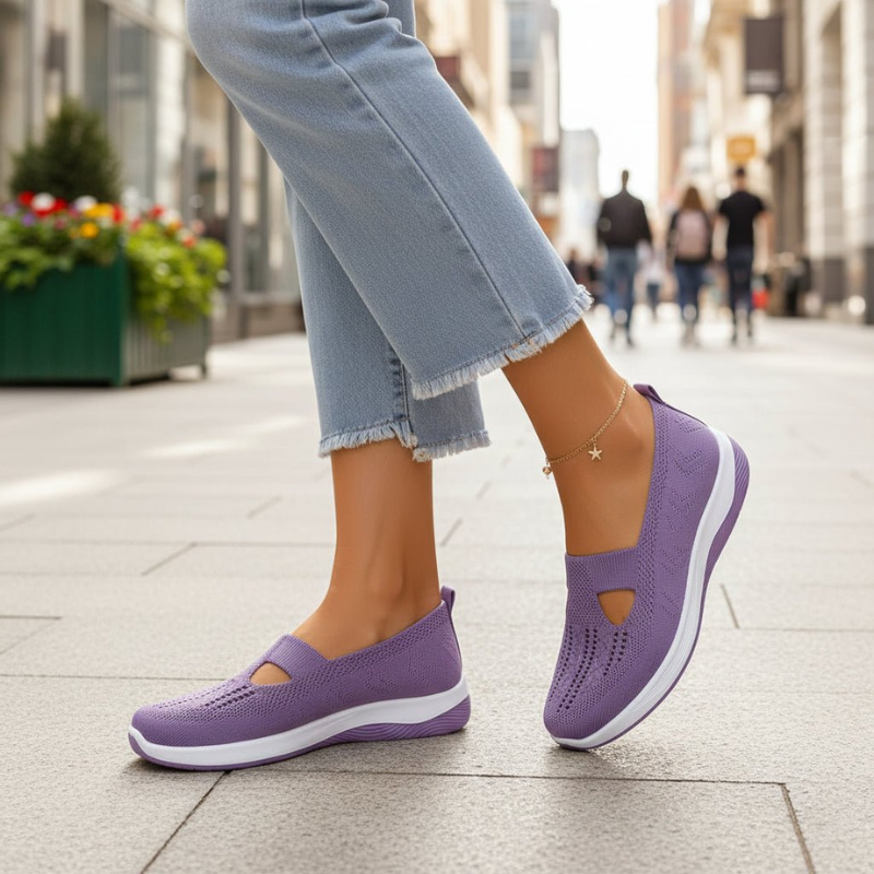 Orthopedic Slippers Women Ergonomic Soft Footbed Non Slip Sole