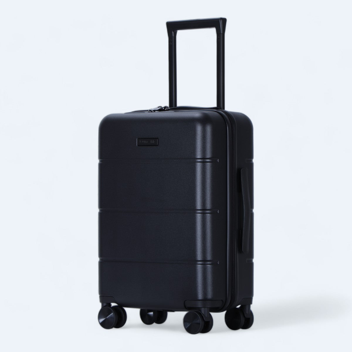 Faye | Hard Shell Luggage Set | 3-Piece, 4-Wheel Spinner | Black & Blue
