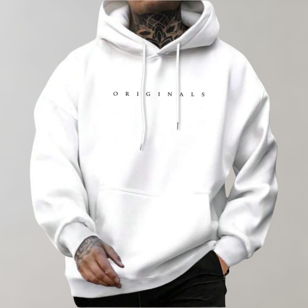 Nova | Men's Oversized Hoodie | Pullover, Kangaroo Pocket | All-Season