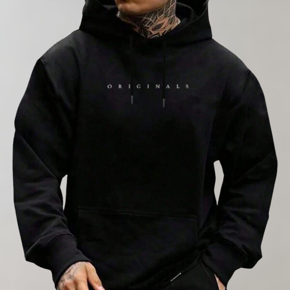 Nova | Men's Oversized Hoodie | Pullover, Kangaroo Pocket | All-Season