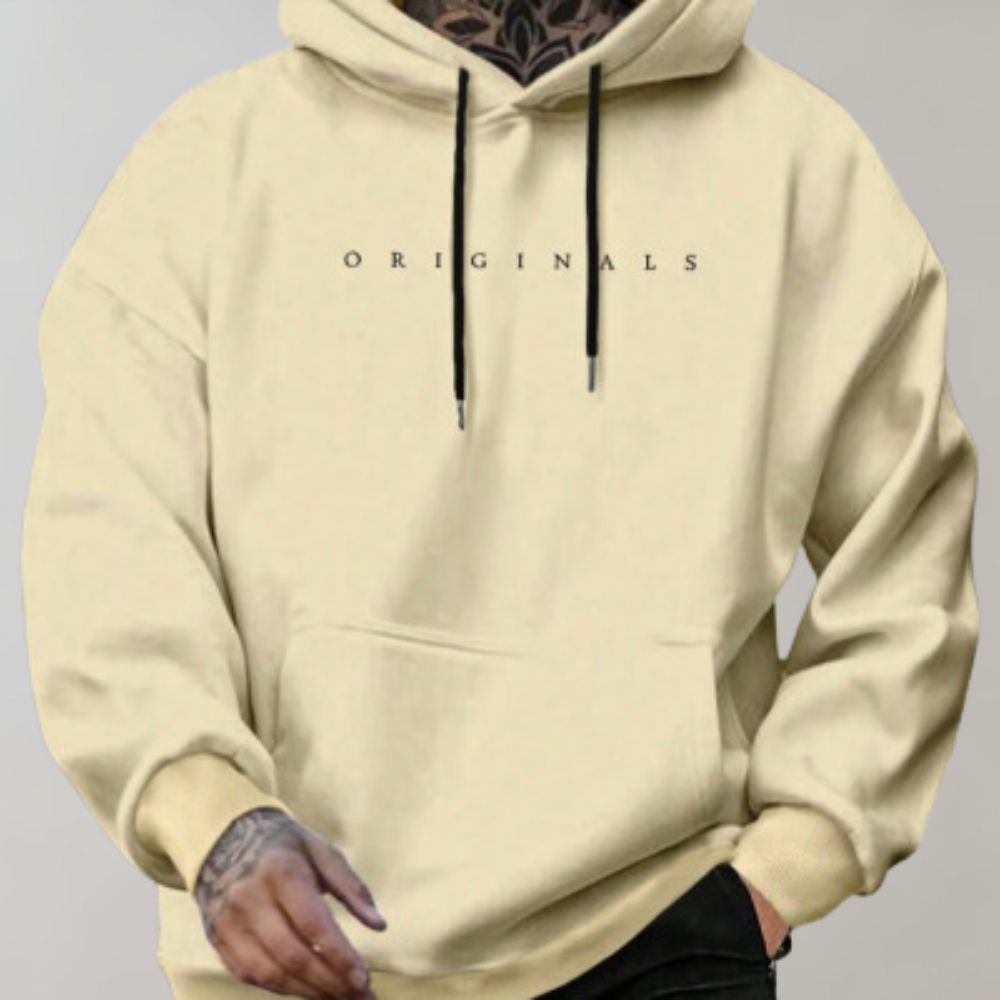 Nova | Men's Oversized Hoodie | Pullover, Kangaroo Pocket | All-Season