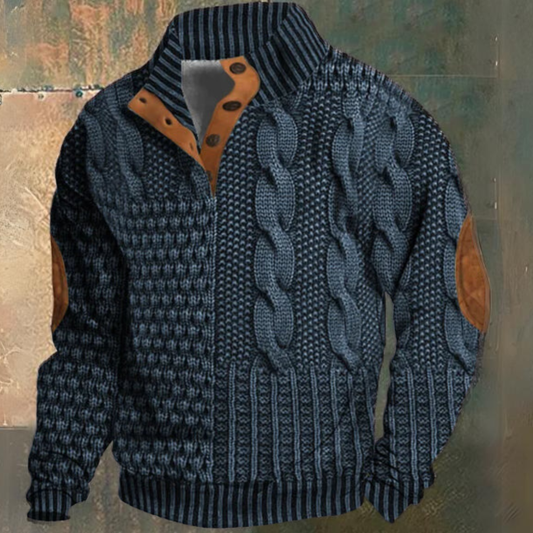 Inez | Men's Warm Sweater | Cozy Knit Pullover | Multiple Colors, S-5XL