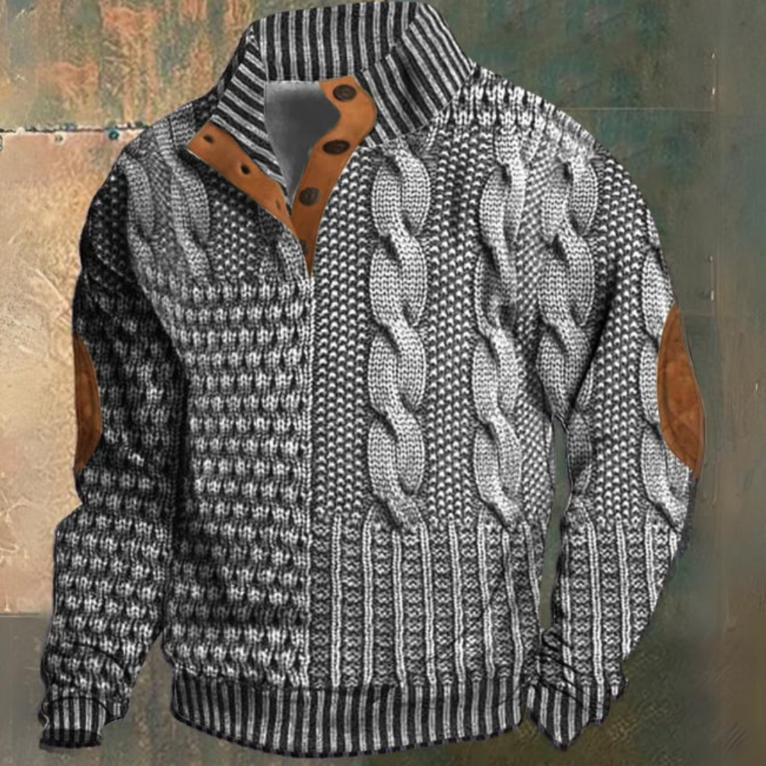 Inez | Men's Warm Sweater | Cozy Knit Pullover | Multiple Colors, S-5XL