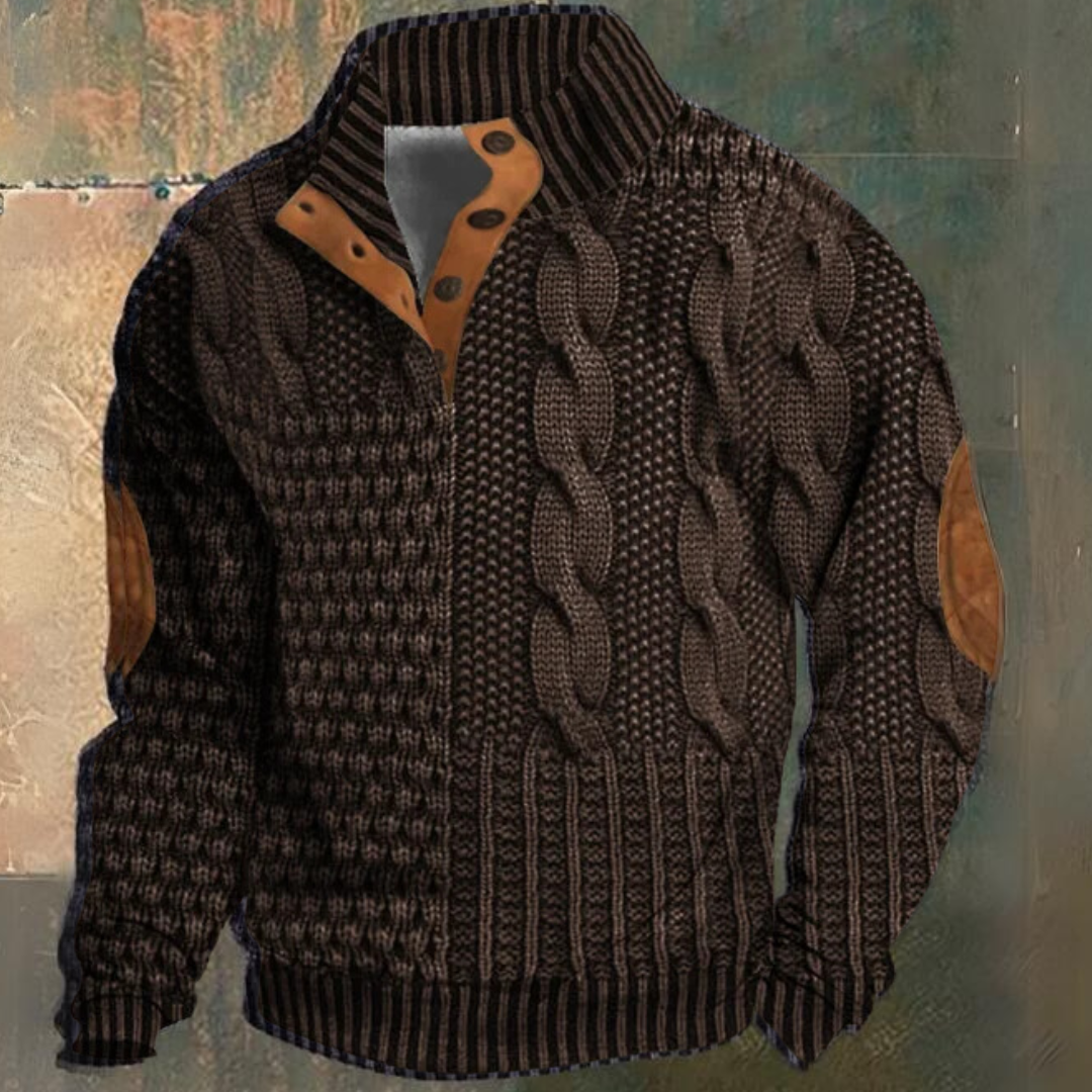 Inez | Men's Warm Sweater | Cozy Knit Pullover | Multiple Colors, S-5XL