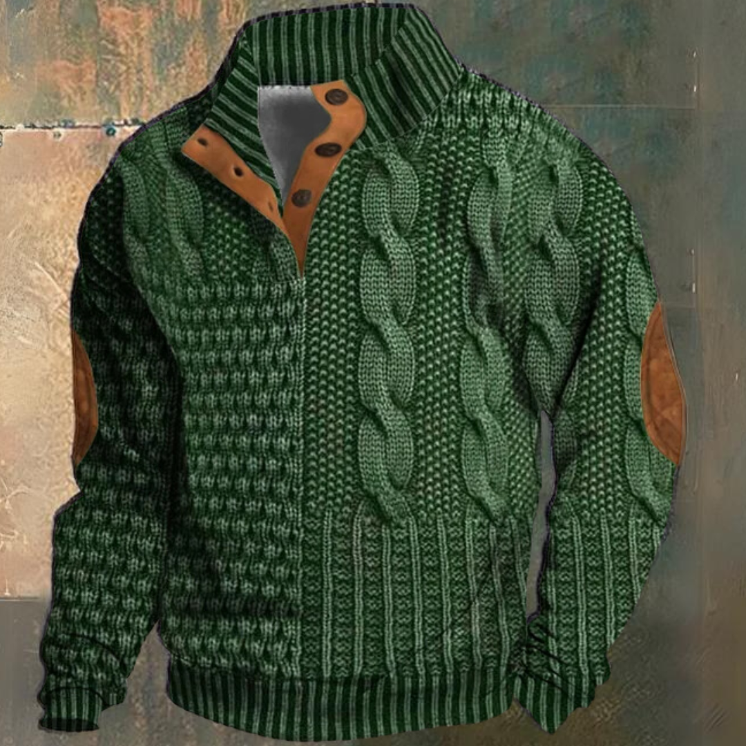 Inez | Men's Warm Sweater | Cozy Knit Pullover | Multiple Colors, S-5XL