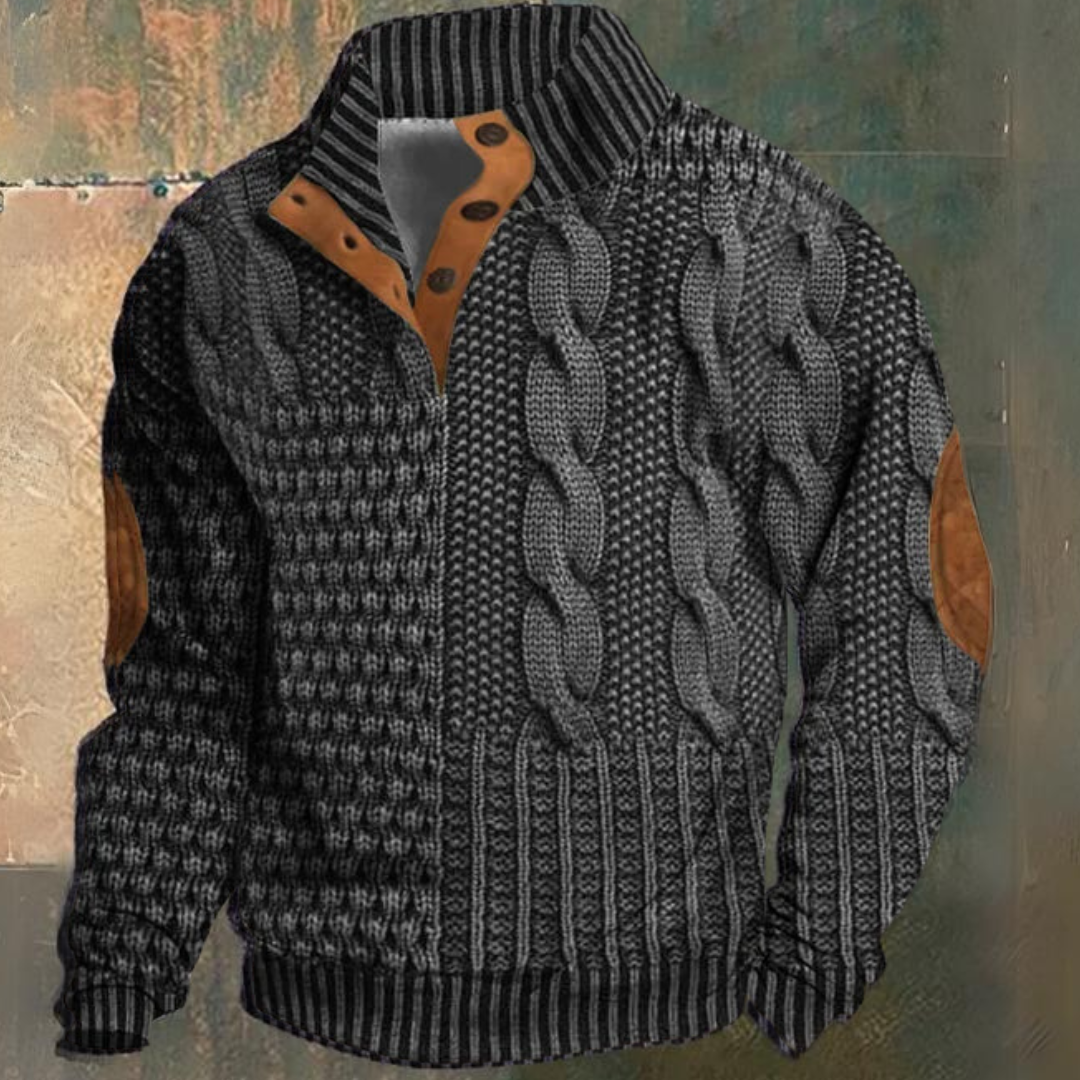 Inez | Men's Warm Sweater | Cozy Knit Pullover | Multiple Colors, S-5XL