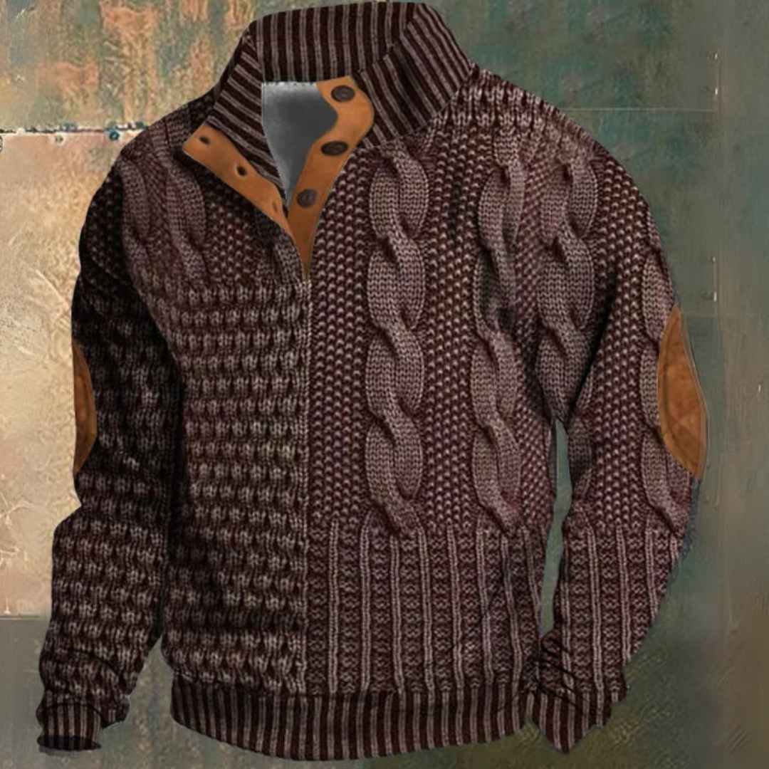 Inez | Men's Warm Sweater | Cozy Knit Pullover | Multiple Colors, S-5XL