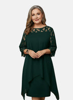 Soraya | Midi Dress | Women's Soft-Touch, Flattering Fit | Sizes L–6XL