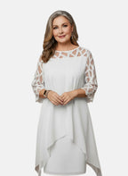Soraya | Midi Dress | Women's Soft-Touch, Flattering Fit | Sizes L–6XL