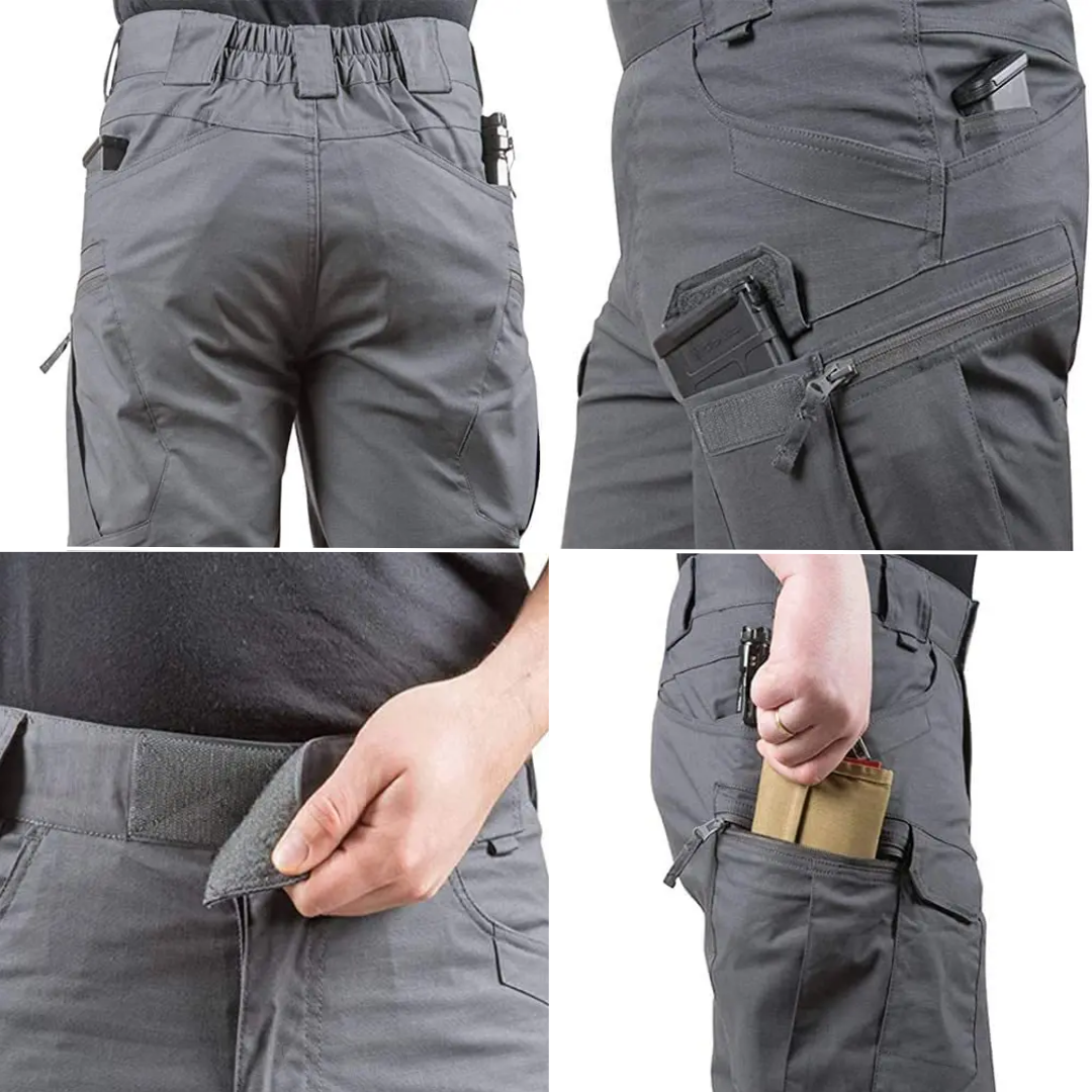 Men's Stretch Cargo Shorts | Quick Dry Multi Pocket Zipper Pockets