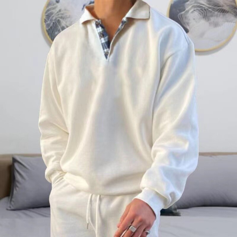 Men Sweater Classic Crewneck