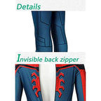 Linnea | Superhero Costume | Kids & Adults, Red Spider Bodysuit | Spandex, Halloween