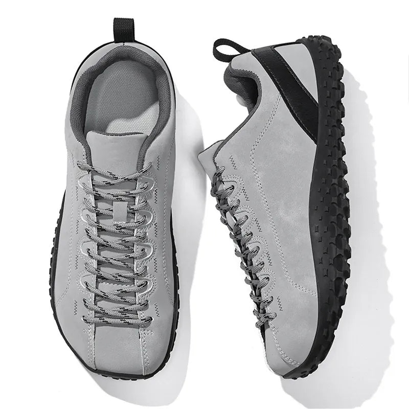 Orthopedic Shoes Women Wide Fit Lightweight Suede Walking Trainers