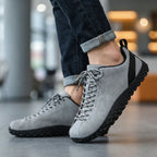 Orthopedic Shoes Women Wide Fit Lightweight Suede Walking Trainers